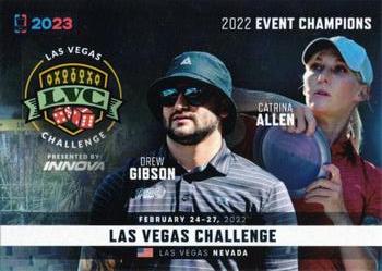 2023 Disc Golf Pro Tour - Event Champions #E1 Las Vegas Challenge (Drew Gibson / Catrina Allen) Front